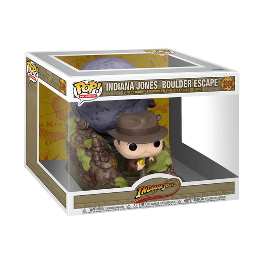 Funko Pop Indiana Jones - Pop Funko Movie Moment - 1360 Indiana Jones Boulder Escape Scn*