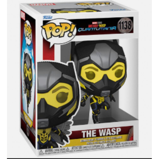 Funko Pop Marvel: Ant-Man And The Wasp 2 - Pop Funko Vinyl Figure 1138 The Wasp W/Chase 9Cm - Regular*