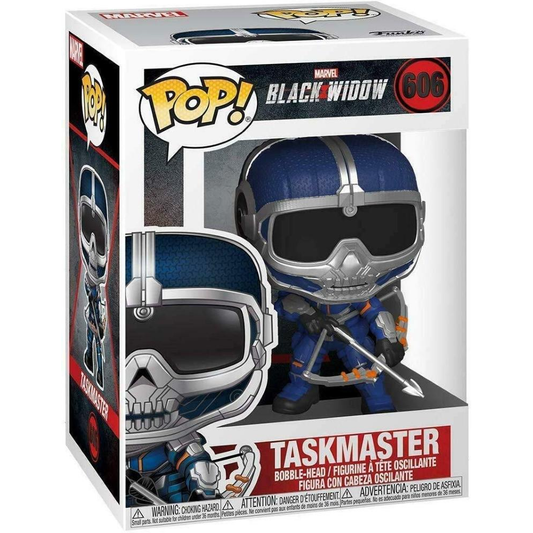 Funko Pop Marvel: Black Widow - Pop Funko Vinyl Figure 606 Taskmaster W/ Bow 9Cm*