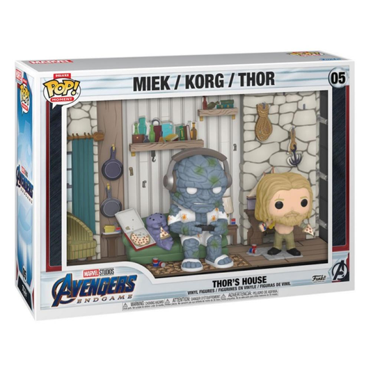 Funko Pop Marvel: Endgame - Pop Funko Movie Moment Deluxe Vinyl Figure 05 Thor'S House*