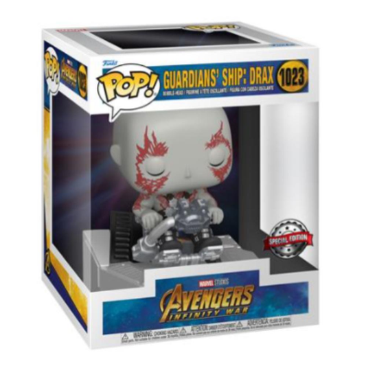 Funko Pop Marvel: Guardians Of The Galaxy Vinyl Figure 1023 Deluxe Ship Drax Ga Excl*