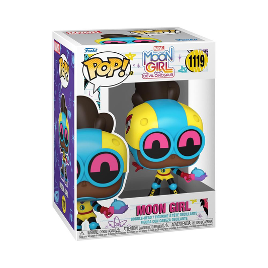 Funko Pop Marvel: Moon Girl & Devil Dino - Pop Funko Vinyl Figure 1119 Moon Girl 9Cm*