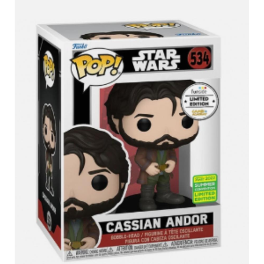 Funko Pop Star Wars - Pop Funko Vinyl Figure 534 Cassian Andor - Ga Excl Sdcc 2022
