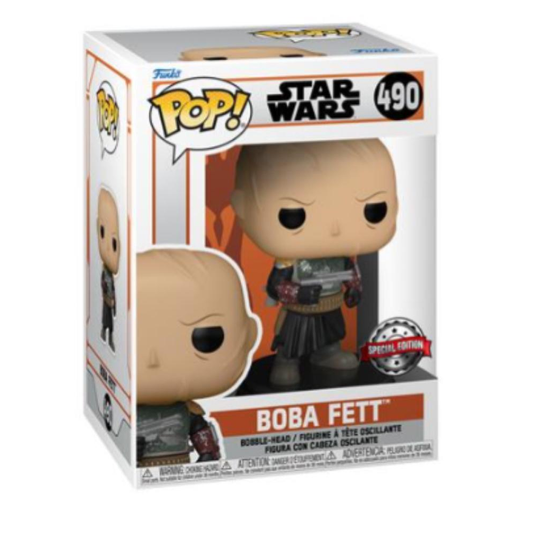 Funko Pop Star Wars - The Mandalorian - Pop Funko Vinyl Figure 490 Boba Feet 9Cm*
