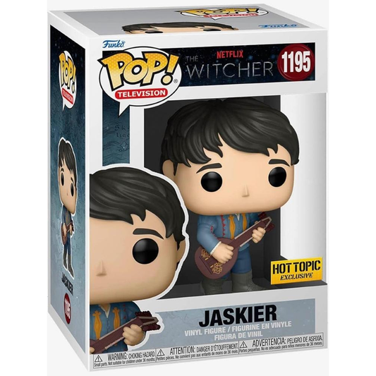 Funko Pop The Witcher - Pop Funko Vinyl Figure 1195 Jaskier (Green Outfit) 9Cm*