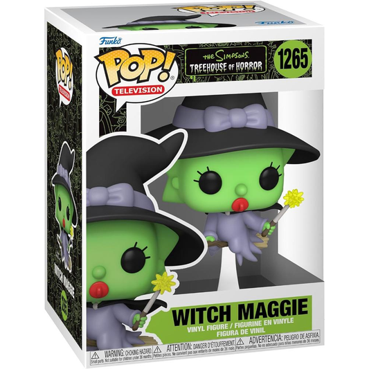 Funko Pop The Simpsons: Treehouse Of Horror - Pop Funko Vinyl Figure 1265 Witch Maggie 9Cm*