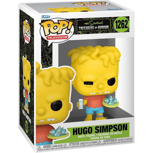 Funko Pop The Simpsons: Treehouse Of Horror - Pop Funko Vinyl Figure 1262 Hugo Simpson 9cm
