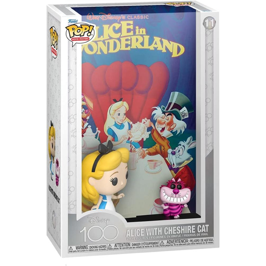 Funko Pop Disney: 100Th Anniversary - Pop Funko Movie Poster Vinyl Figure 11 Alice In Wonderland 9Cm*