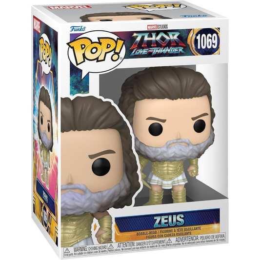 Funko Pop Marvel - Thor: Love & Thunder - Pop Funko Vinyl Figure 1069 Zeus 9Cm*