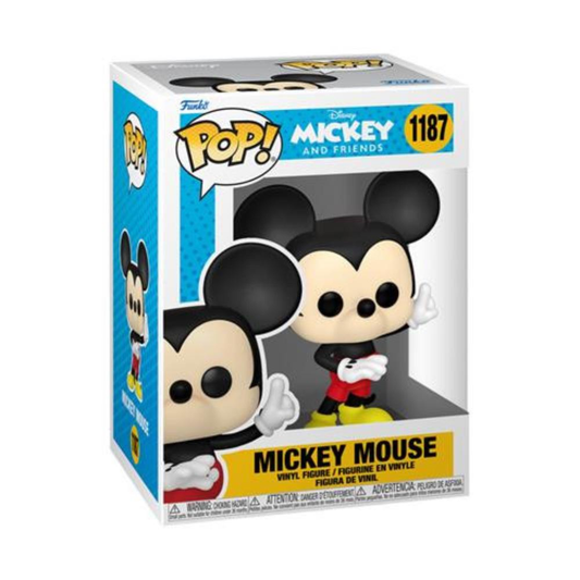 Funko Pop Disney: Classic - Vinyl Figure 1187 Mickey Mouse 9Cm