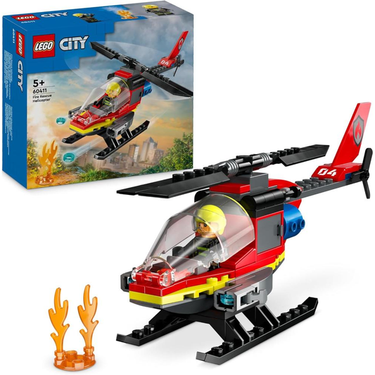 LEGO Elicottero dei pompieri 60411