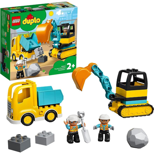 LEGO Camion e scavatore cingolato 10931
