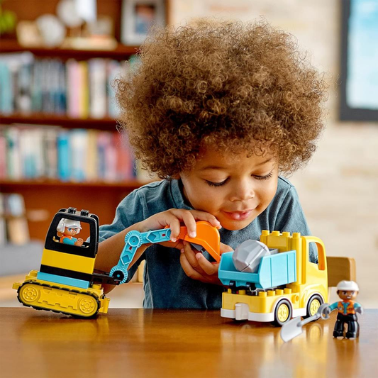 LEGO Camion e scavatore cingolato 10931