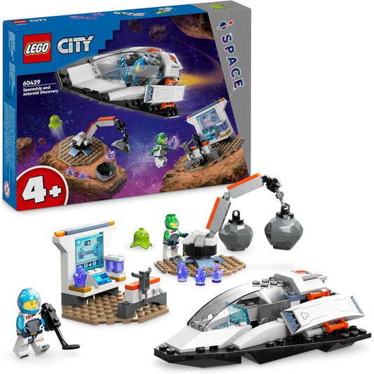 LEGO Navetta spaziale e scoperta di asteroidi 60429