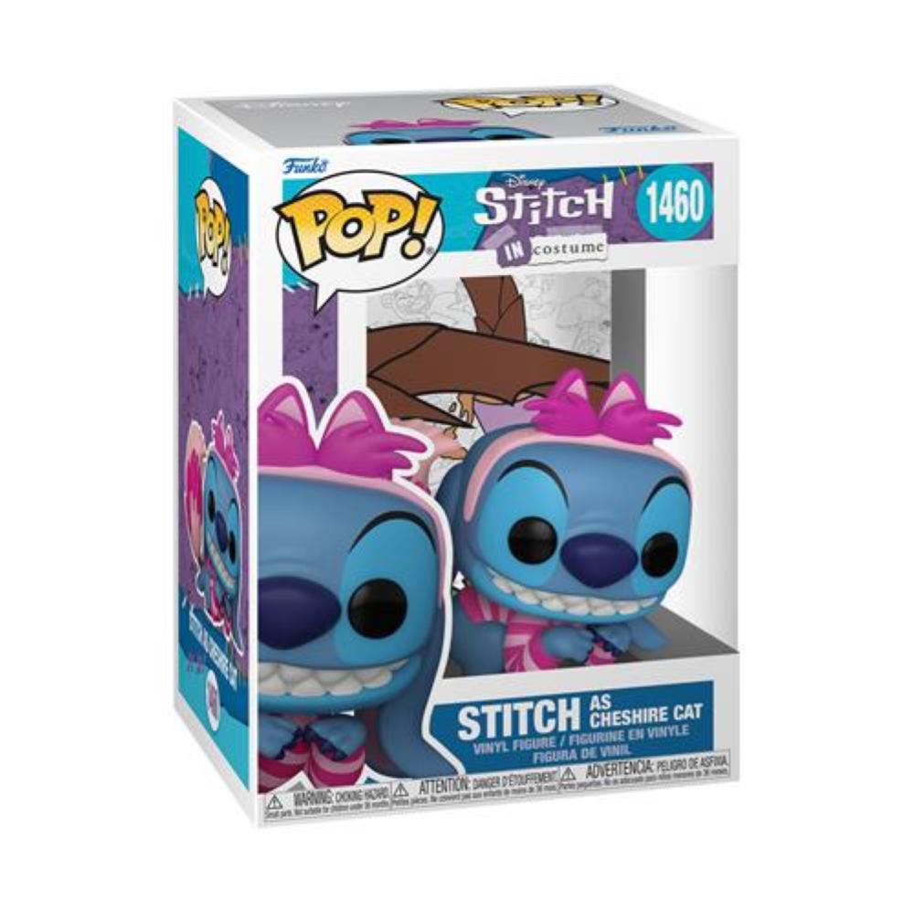 Funko Pop Disney: Stitch Costume - Vinyl Figure 1460 Cheshire 9Cm 30/06/24
