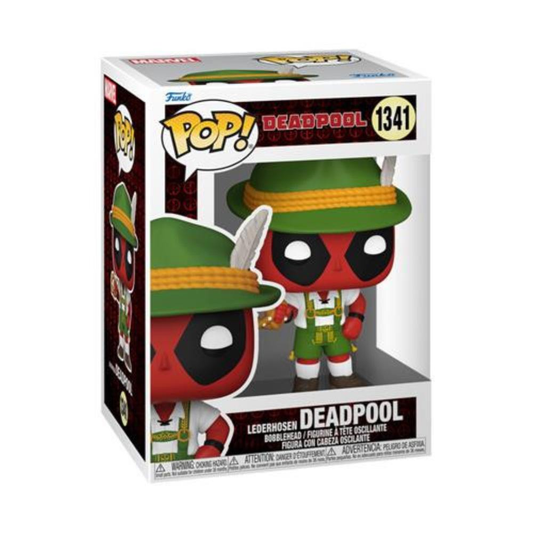Funko Pop Marvel: Deadpool - Pop Vinyl - 1341 Lederhorsen Deadpool 9Cm