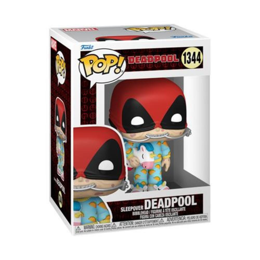 Funko Pop Marvel: Deadpool - Pop Vinyl - 1344 Sleepover 9Cm