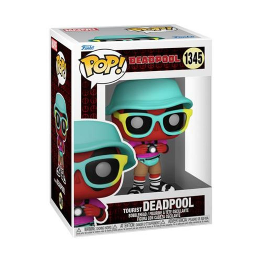 Funko Pop Marvel: Deadpool - Pop Vinyl - 1345 Tourist Deadpool 9Cm
