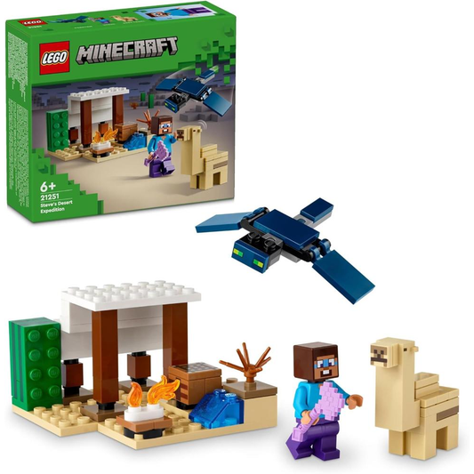LEGO Spedizione di Steve nel deserto 21251