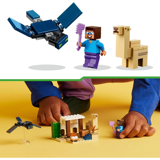 LEGO Spedizione di Steve nel deserto 21251