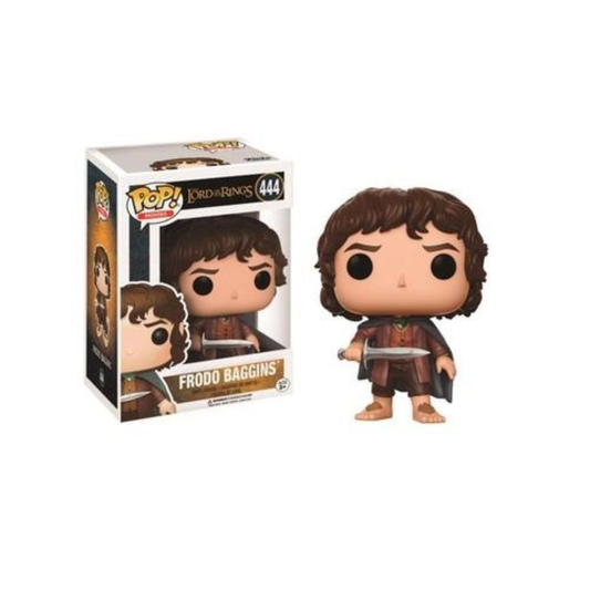 Funko Pop The Lord Of The Rings - Pop Funko Vinyl Figure 444 Frodo Baggings 9Cm