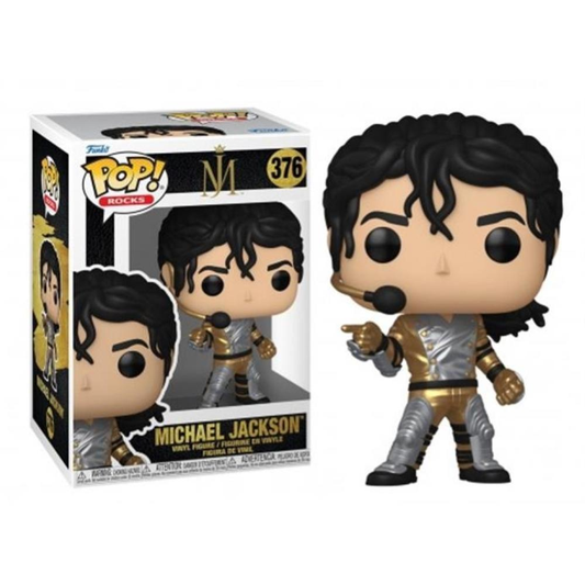 Funko Pop Rocks: Michael Jackson - Pop Funko Vinyl Figure 376 Armor 9Cm