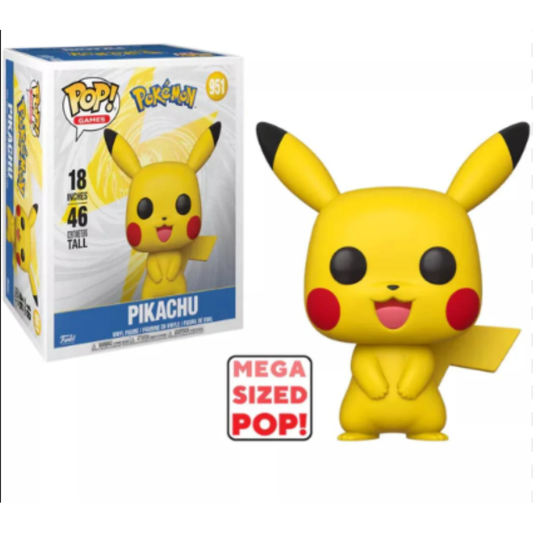 Funko Pop Mega Pokemon - Vinyl Figure 951 Pikachu (Emea) 46Cm