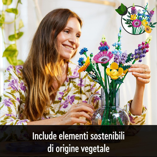 LEGO Bouquet fiori selvatici 10313