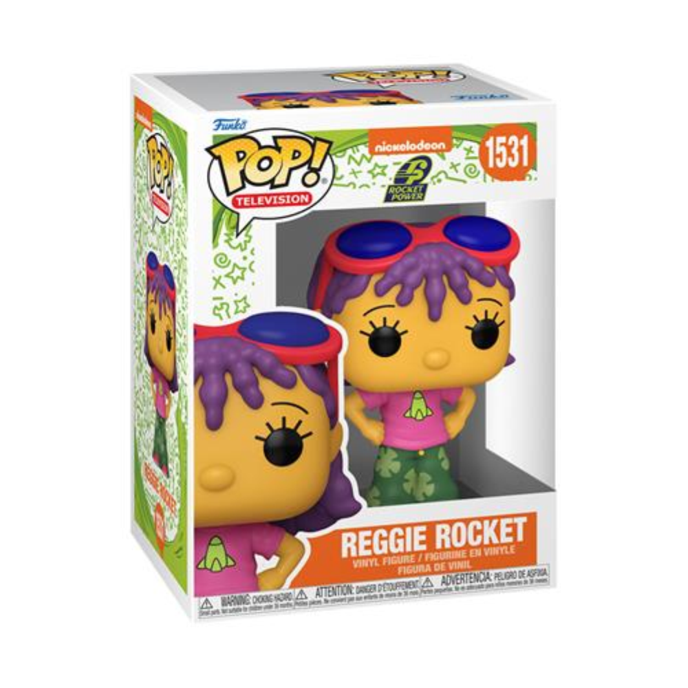 Funko Pop Nickelodeon Rewind: The Ren & Stimpy Show - Vinyl Figure 1531 Reggie Rocket 30/06/24