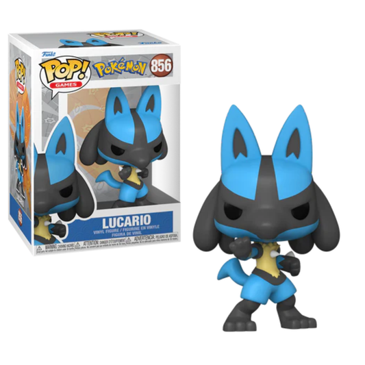 Funko Pop Pokemon - Vinyl Figure 856 Lucario (Emea) 9Cm