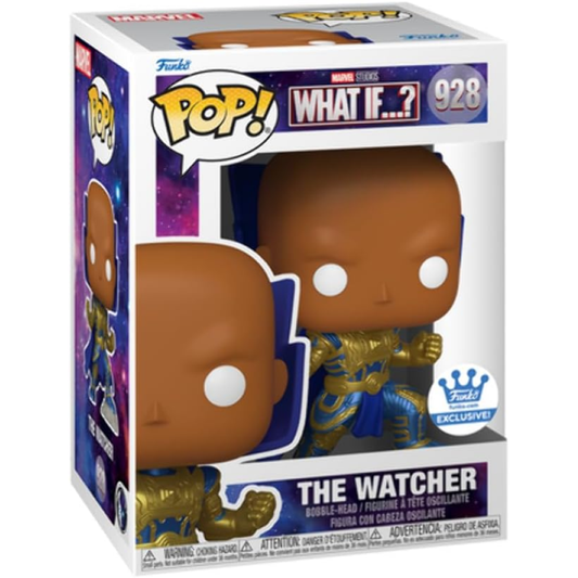 Funko Pop Marvel What If - Vinyl Figure The Watcher Web Excl*