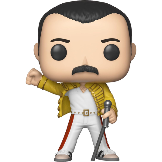 Funko Pop Queen - Pop Funko Vinyl Figure 96 Freddie Mercury (Wembley 1986) 9cm