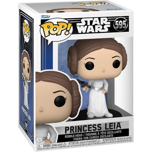 Funko Pop Star Wars: New Classic - Vinyl Figure 595 Leia 9Cm