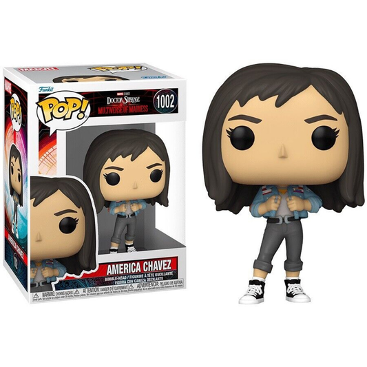 Funko Pop Marvel: Doctor Strange In The Multiverse Of Madness - Pop Funko Vinyl Figure 1002 America Chavez 9Cm*