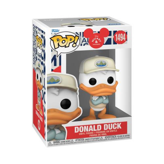 Funko Pop Disney: Mickey Mouse In Real Life - Vinyl Figure 1494 Donald 9cm 31/07/24