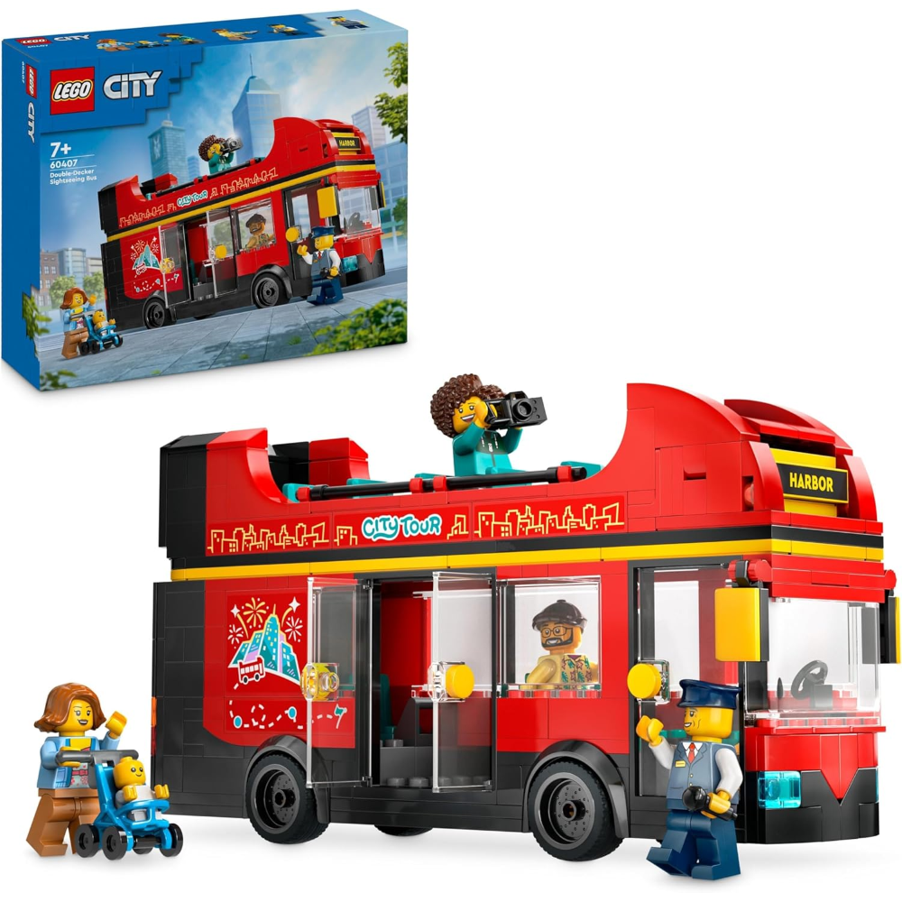 LEGO Autobus turistico rosso a due piani 60407