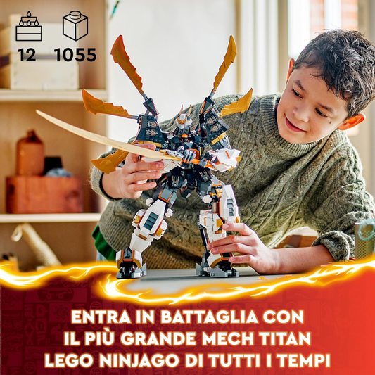 LEGO Mech drago titanio di Cole 71821