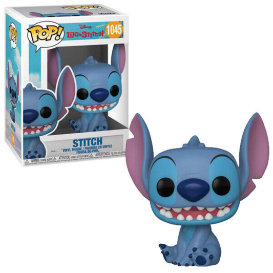 Funko Pop Disney: Lilo & Stitch - Vinyl Figure 1045 Smiling Seated Stitch 9cm