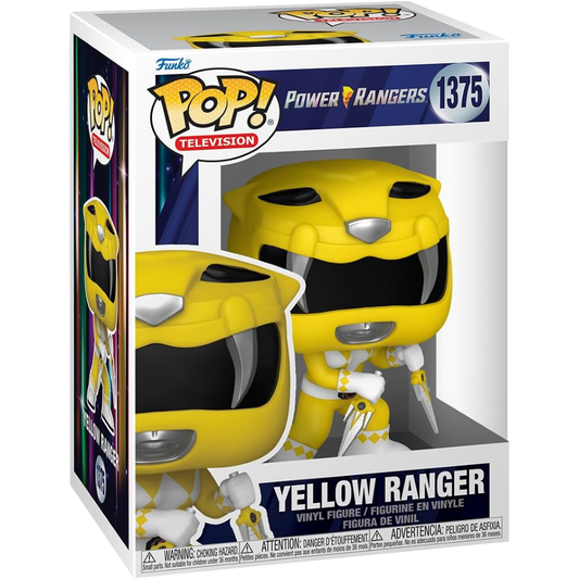 Funko Pop Power Rangers: 30Th Anniversary - Vinyl Figure 1375 Yellow Ranger 9Cm*