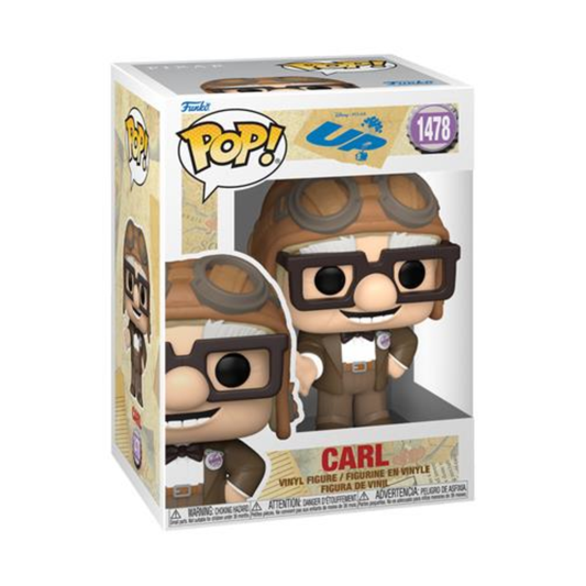 Funko Pop Disney: Up 2 - Vinyl Figure 1478 Carl 9cm 31/08/24