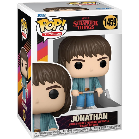 Funko Pop Stranger Things 4 - Vinyl Figure 1459 Jonathan W/ Golf Club 9Cm*