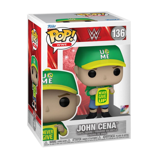 Funko Pop Wwe - Vinyl Figure 136 John Cena (Never Give Up) 9Cm*