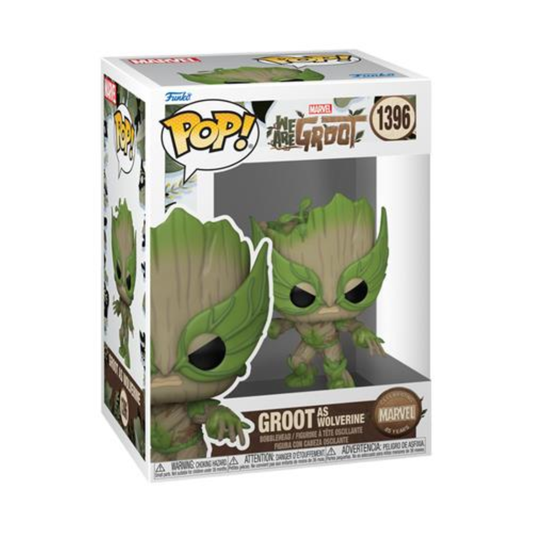 Funko Pop Marvel: We Are Groot - Vinyl Figure 1396 Wolverine 9cm 31/08/24