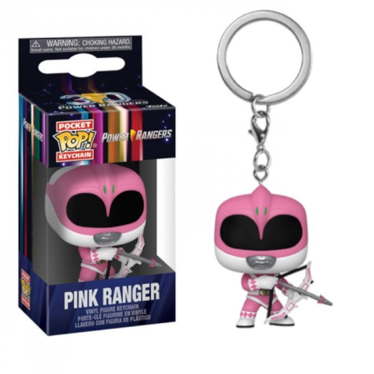 Funko Pop Keychain Power Rangers: 30Th Anniversary - Vinyl Figure  Pink Ranger 4Cm