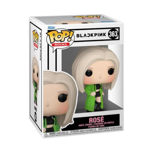 Funko Pop Rocks:Blackpink - Pop Funko Vinyl Figure 363 Rose 9cm