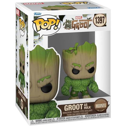 Funko Pop Marvel: We Are Groot - Vinyl Figure 1397 Hulk 31/08/24