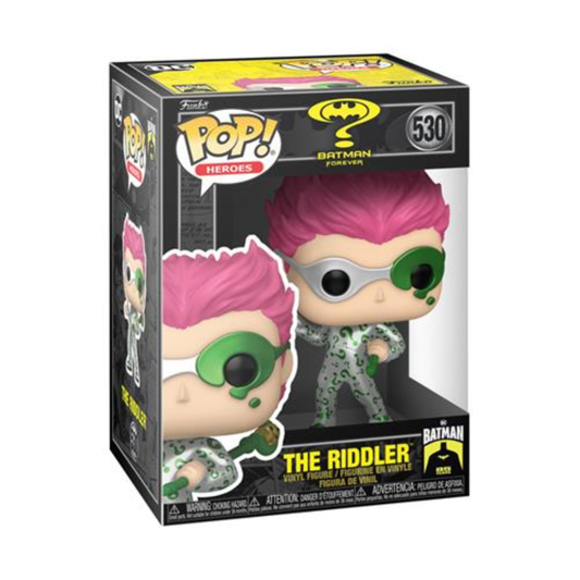 Funko Pop Dc Comics: Batman Forever - Vinyl Figure 530 The Riddler (Mt) 9cm 31/10/24