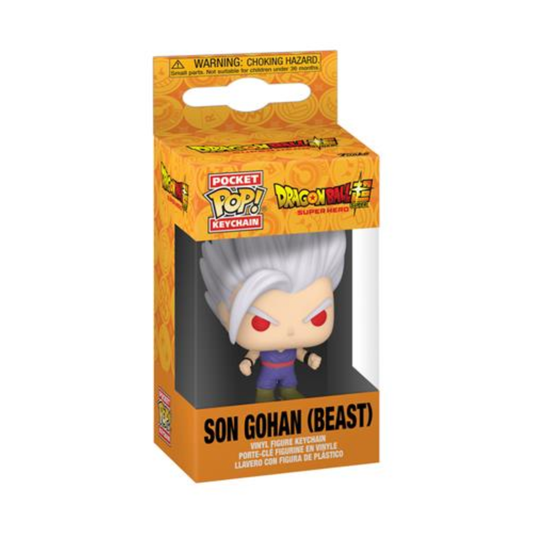Funko Pop Keychain Dragon Ball: Super Hero - Vinyl Figure Son Gohan (Beast) 4cm 30/09/24