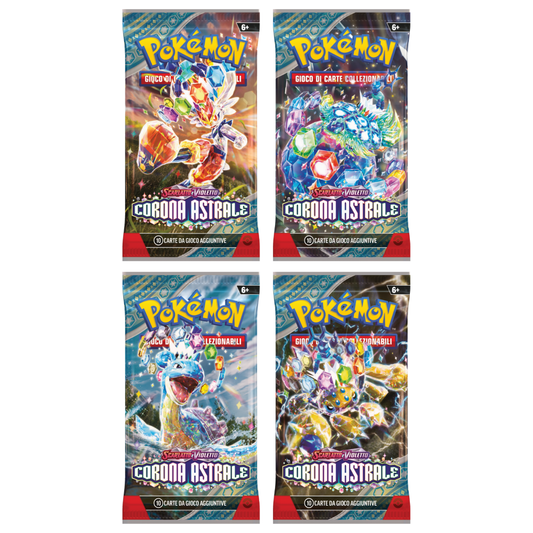 Pokemon - Bustina Singola Scarlatto e Violetto 07 Corona Astrale