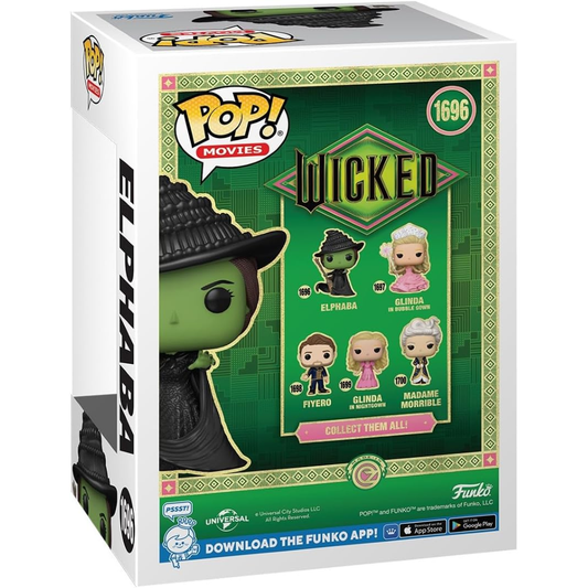 Funko Pop Wicked - Vinyl Figure 1696 Elphaba 9cm 30/11/24